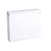 Rozvodnice velkoobsahová 48-modulů na omítku 2x24M IP30 EMFS2 48W plechové bílé dveře NOARK 109814