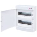 Rozvodnice 24-modulů na omítku (2x12M) DIDO-E ECT24PO bílá dvířka IP40 ETI 001101008