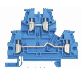 LG-37109 SVORKA ŘAD.N VOD 2POS.4MM2NOV