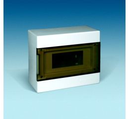 Rozvodnice   9-modulů na omítku IP40 ELCON N9M.2 plastová kouřové dveře