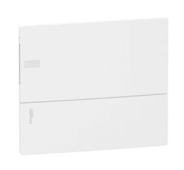 Rozvodnice  12-modulů pod omítku IP30 Mini Pragma bílá, bílé dvířka zapuštěná MIP22112