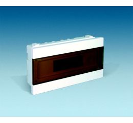 Rozvodnice  16-modulů pod omítku IP40 ELCON,  P16M.2 plastová kouřové dveře