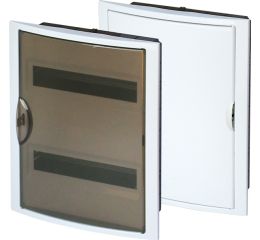 Rozvodnice 28-modulů pod omítku 2x14M RZG-Z-2T28 plastové průhledné dveře OEZ:40565