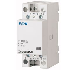 Instalační stykač 25A Z-SCH230/25-40 napětí cívky 230V AC, 4 zapínací kontakty, Eaton 248847