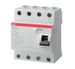 Proudový chránič 63A, FH204 AC-63/0,03 30mA AC čtyřpólový ABB Elsynn 2CSF204002R1630