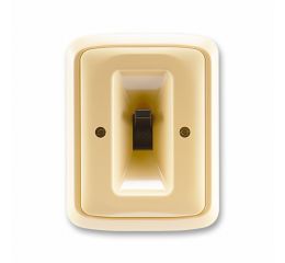 Tango® sporáková kombinace, spínač trojpólový s krytem a krabicí 3425A-0344 D béžová ABB