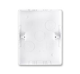 3900J-C00002 B Krabice přístrojová prolištové rozvody (pro 2násobné zásuvky) jasně bílá