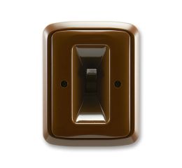 Tango® sporáková kombinace, spínač trojpólový s krytem a krabicí 3425A-0344 H hnědá ABB