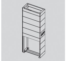 Pilířový podstavec PP2/NL-C-220 pro elektroměrovou skříň DCK 564200123