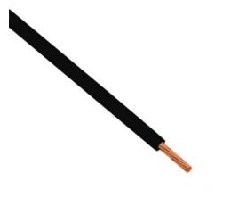 Vodič CYA (H05V-K)  0,5 černý laněný izolovaný instalační drát