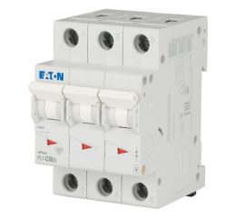 Jistič   50A,  PL7-50/3/C  (10kA) Eaton 263414