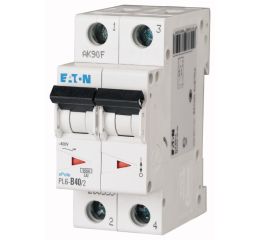Jistič   40A, PL6-40/2/B (6kA) Eaton 286559