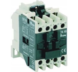 Stykač  9A/230V cívka typ C9.10 3-pólový motorový 3+1 zapínací kontakty EPM