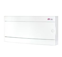 Rozvodnice 24-modulů na omítku (1x24M) DIDO ECT24PO bílá dvířka IP44 ETI 001100281