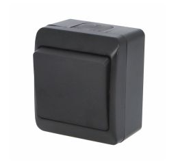 GALATEA IP44 Přepínač střídavý č.6 (černá) typ 5331-09 famatel