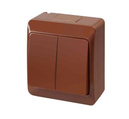 GALATEA IP44 Spínač sériový č.5 (hnědá) typ 5332-06 famatel