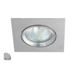 Svítidlo podhledové hliník výklopné čtvercové IZZY DTL50-AL Greenlu