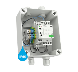 Hladinový spínač HRH-4/230 napájení AC/DC 230V, sestava v krytí IP65, elko ep