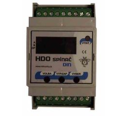 HDO spínač na DIN lištu pro využití levnější sazby elektrické energie