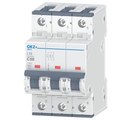 Jistič 50A, LTE 50/3/C (6kA) OEZ:41950