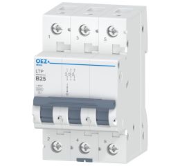 Jistič 25A, LTP 25/3/B (6kA) OEZ:42245