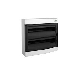 Rozvodnice 36-modulů na omítku 2x18M IP40 PNS 2x18T plastové průhledné dveře NOARK 101501