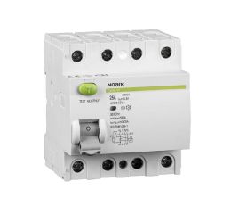 Proudový chránič 40A, Ex9L-H 300mA AC čtyřpólový Noark 108184