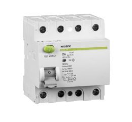 Proudový chránič 40A, Ex9L-N 30mA A čtyřpólový Noark 108362