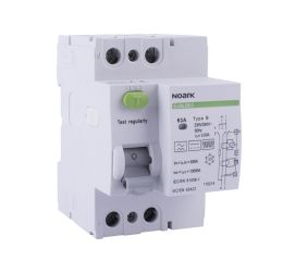 Proudový chránič 40A, Ex9LB63 3P+N 30mA B čtyřpólový Noark 110222
