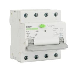 Proudový chránič s jističem 16A, Ex9NL-N 3P+N B16 30mA EU AC čtyřpólový Noark 111498