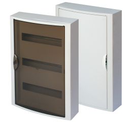 Rozvodnice 42-modulů na omítku 3x14M RZG-N-3S42 plastové neprůhledné dveře OEZ:40583