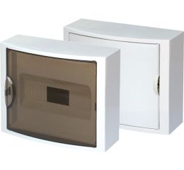 Rozvodnice 14-modulů na omítku 1x14M RZG-N-1T14 plastové průhledné dveře OEZ:40587