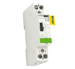 Instalační stykač 2x20A VSM220-20 2NO 230V AC s manuálním ovládáním Elko EP 209970700061