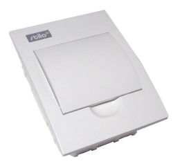 Rozvodnice   6-modulů pod omítku IP30 bílá, bílé dvířka STI460-6 stilo