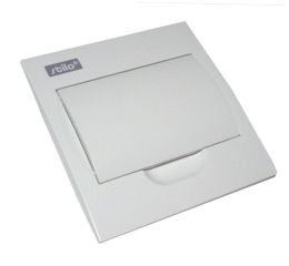 Rozvodnice   8-modulů pod omítku IP30 bílá, bílé dvířka STI461-8 stilo