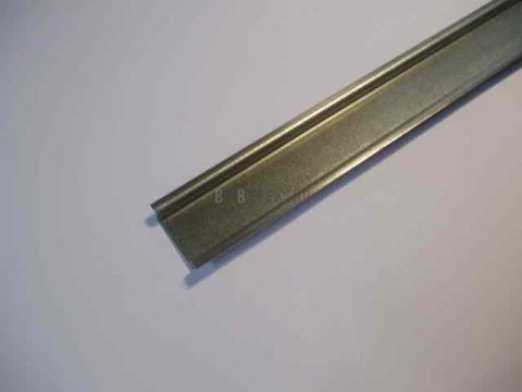 Lišta DIN TS 35x 7,5 nosná plná délka 100cm pro umístění přístrojů