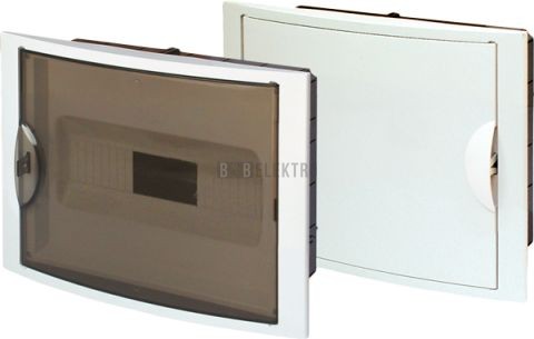 Rozvodnice 14-modulů pod omítku 1x14M RZG-Z-1T14 plastové průhledné dveře OEZ:40563