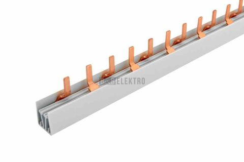 Prop. lišta S-2L-1000/16-1000 V DC, kolík (jazýček), 2pól., 76A, 1000097 eleman