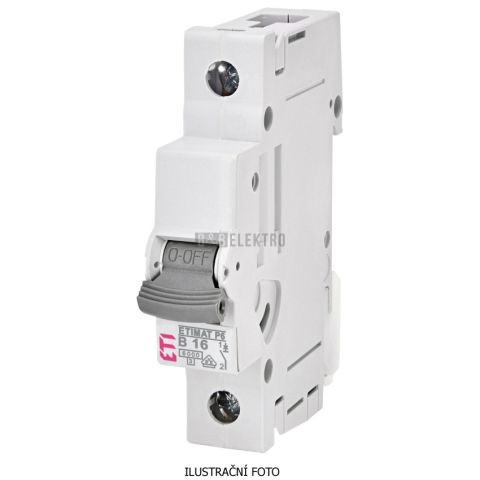 Jistič 10A, ETIMAT 10/1/B (6kA) ETI 001900008