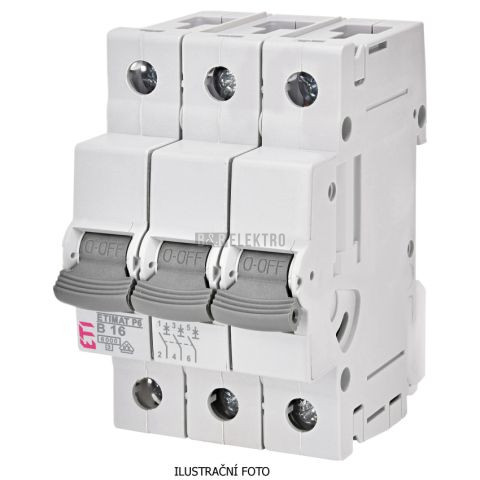 Jistič 40A, ETIMAT 40/3/C (6kA) ETI 001900334
