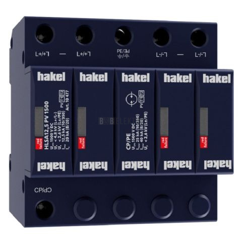 Svodič přepětí HLSA12,5 PV 1500 HAKEL 10477