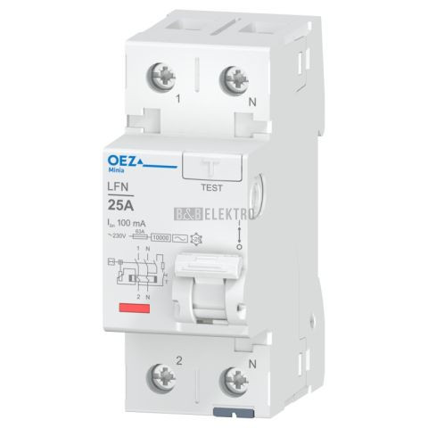 Proudový chránič LFN-25-2-100AC OEZ:42412