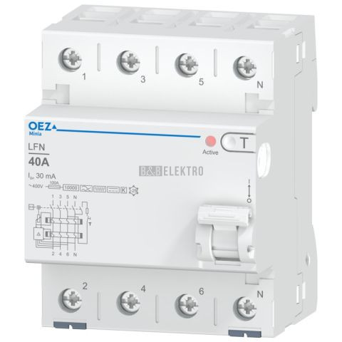 Proudový chránič LFN-40-4-030B-K OEZ:46436