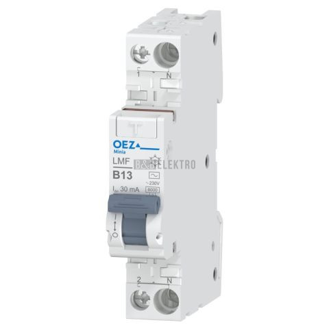 Proudový chránič s nadproudovou ochranou LMF-13B-1N-030AC OEZ:46654