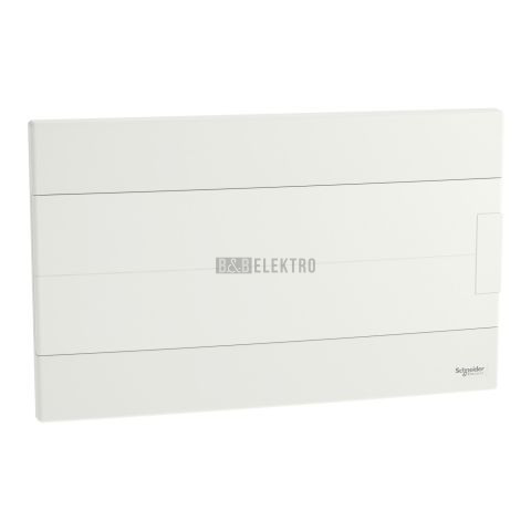 Rozvodnice 18-modulů pod omítku (1x18M) EASY9 EU bílé plné dveře Schneider Electric EZ9EUB118